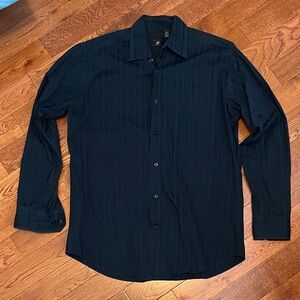 Men's dark blue Dress Shirt